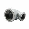Thrifco Plumbing 1-1/2 Inch x 1 Inch Galvanized Steel 90 Degrees Reducer Elbow 5217023